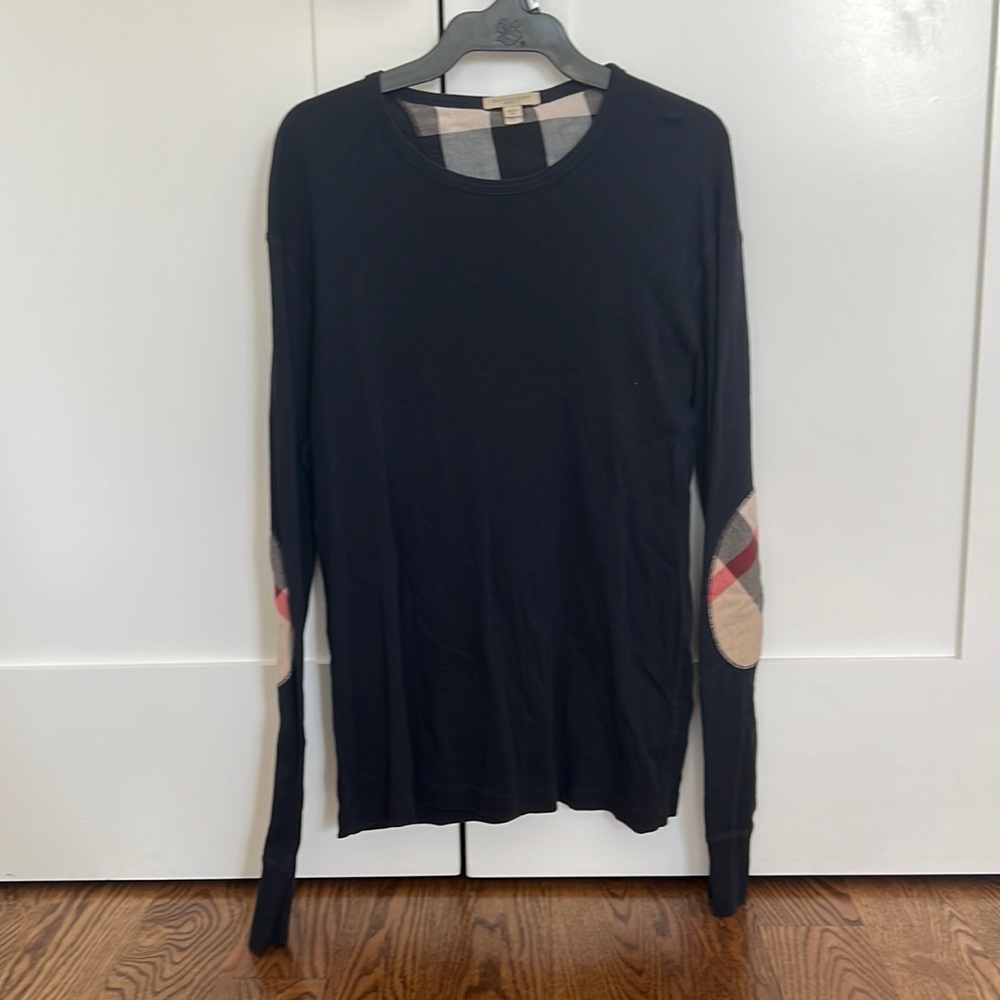 BURBERRY - Men’s Long Sleeve Shirt - Size S - Navy